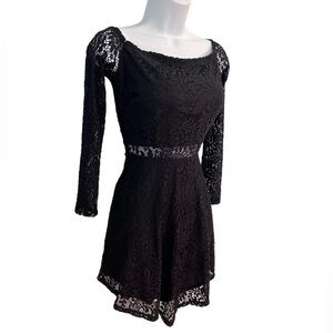 New Love , Fire Lace Dress 28” Length Dance party  Size XS